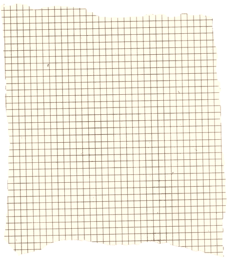 Black and White Graph Paper with All Edges Ripped